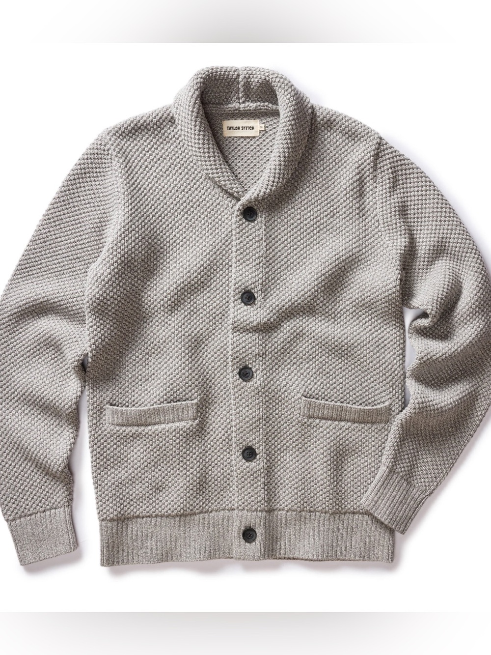 Taylor Stitch The Crawford Sweater
in Ash Twist size 38 size small